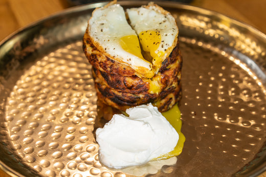 לביבות כרישה וגבינות