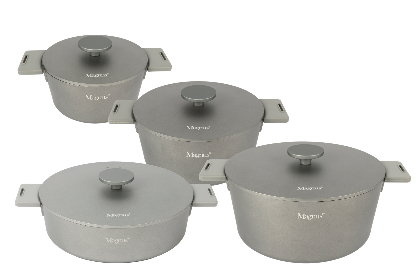 מארז 4 סירים קולקציית WABI SILVER