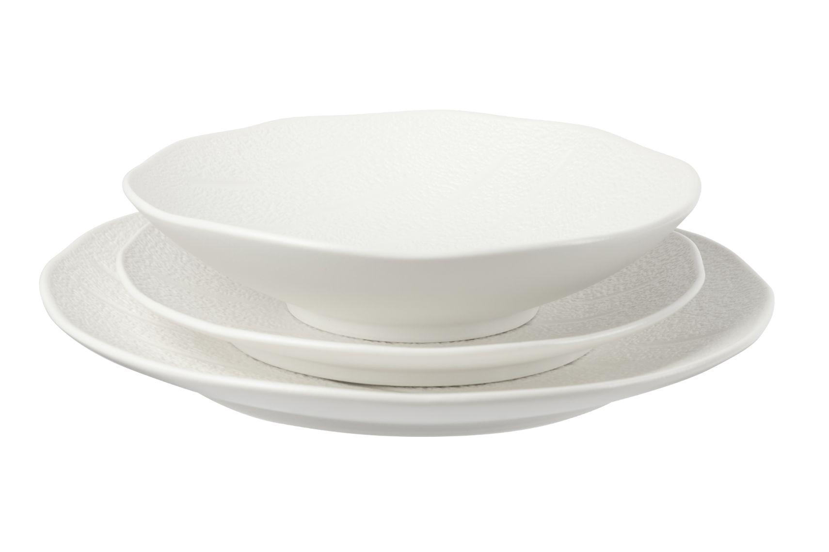 סט צלחות 18 חלקים דגם BIANCO