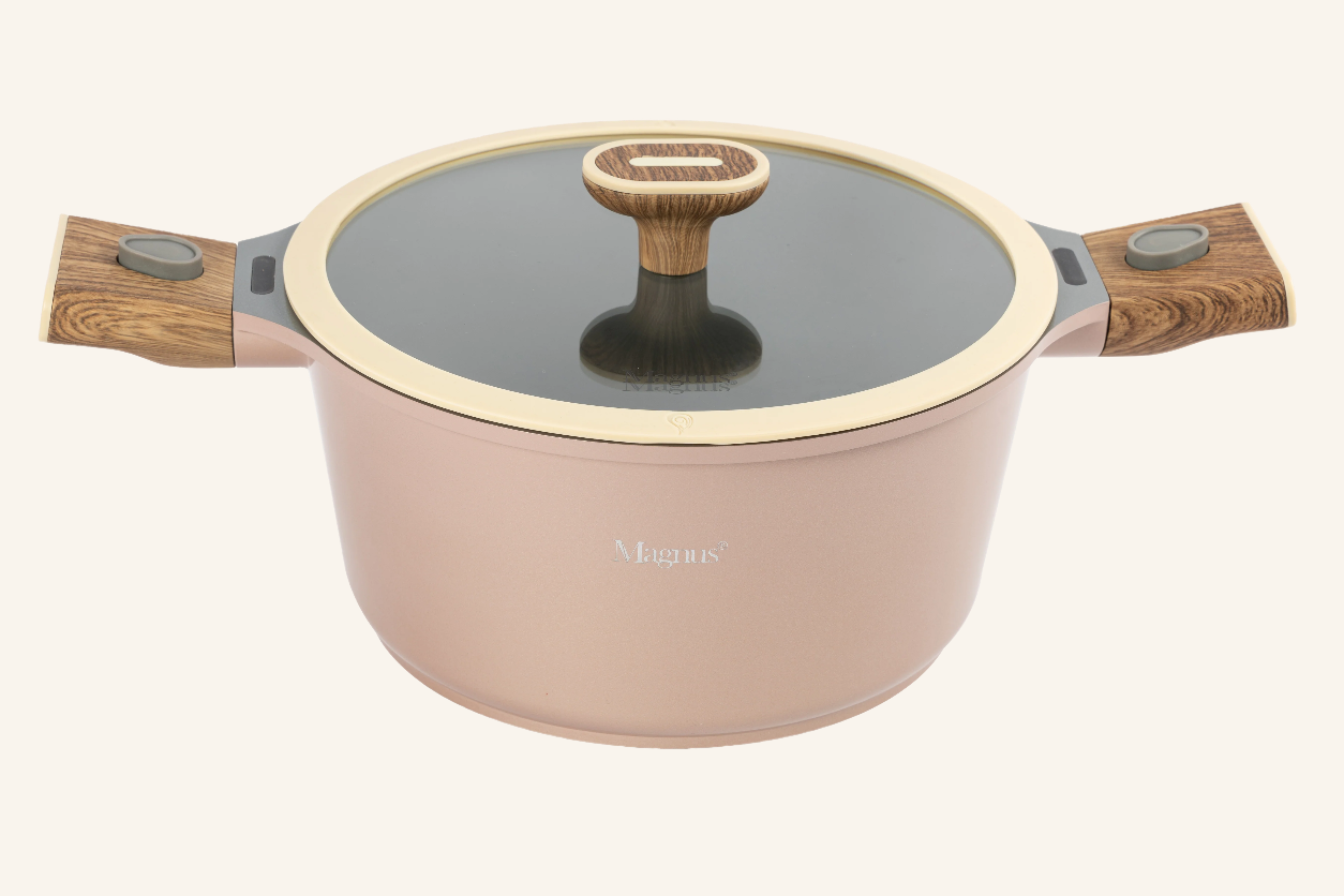 סיר 24 ס"מ דגם שמפניה ידיות נשלפות