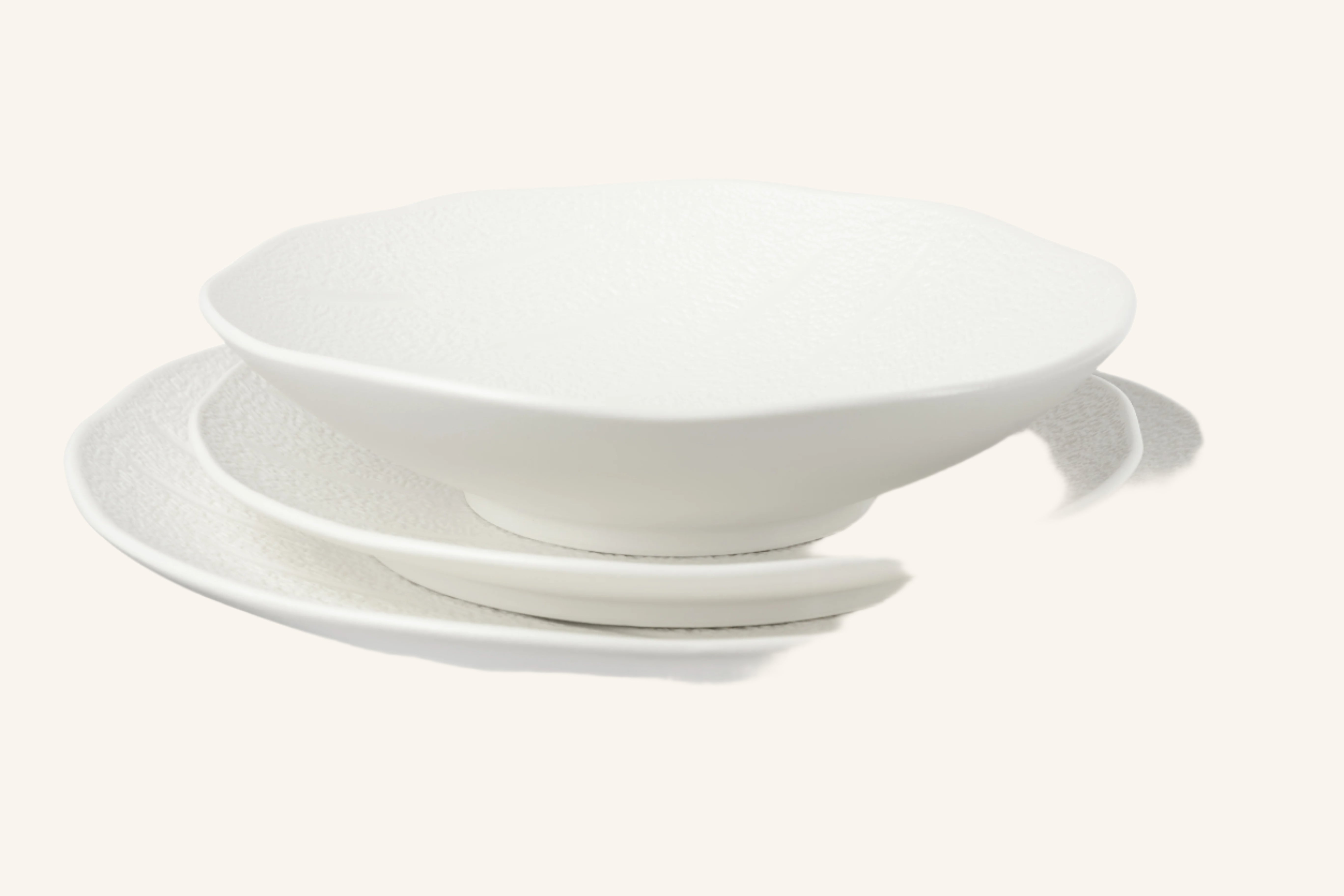 סט צלחות 18 חלקים דגם BIANCO