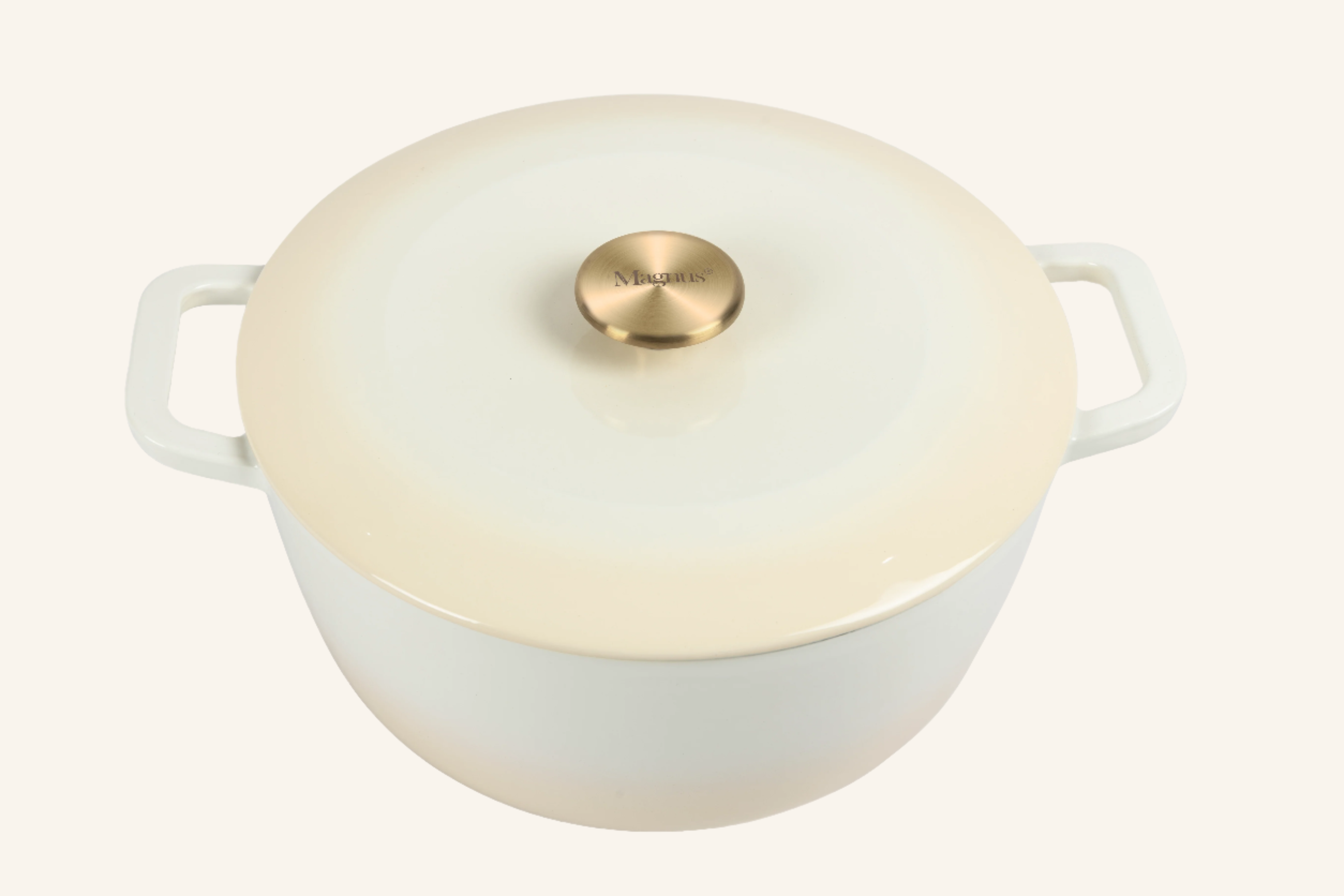 סיר יציקת ברזל עגול CREAM