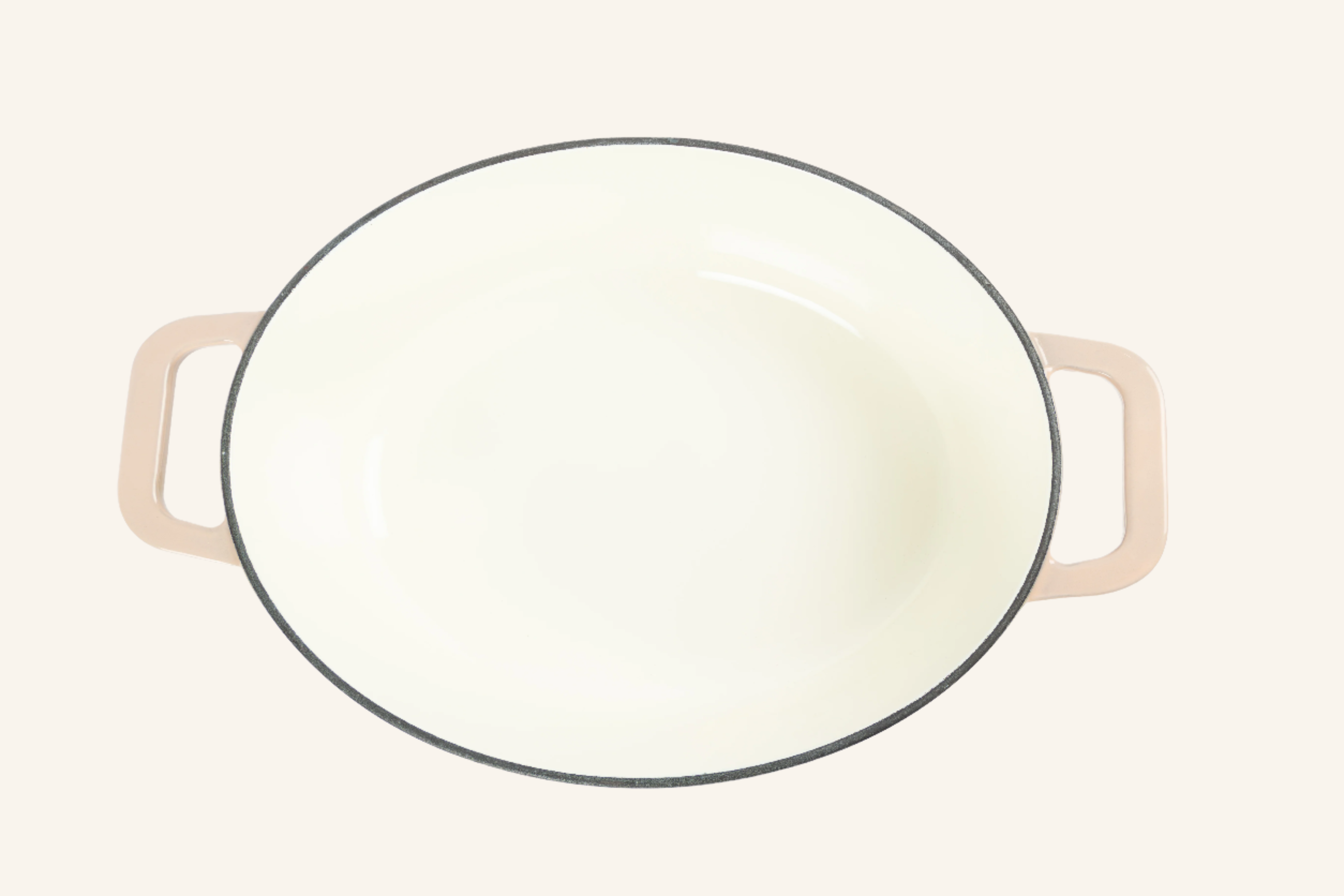 סיר יציקת ברזל אובלי ROSE