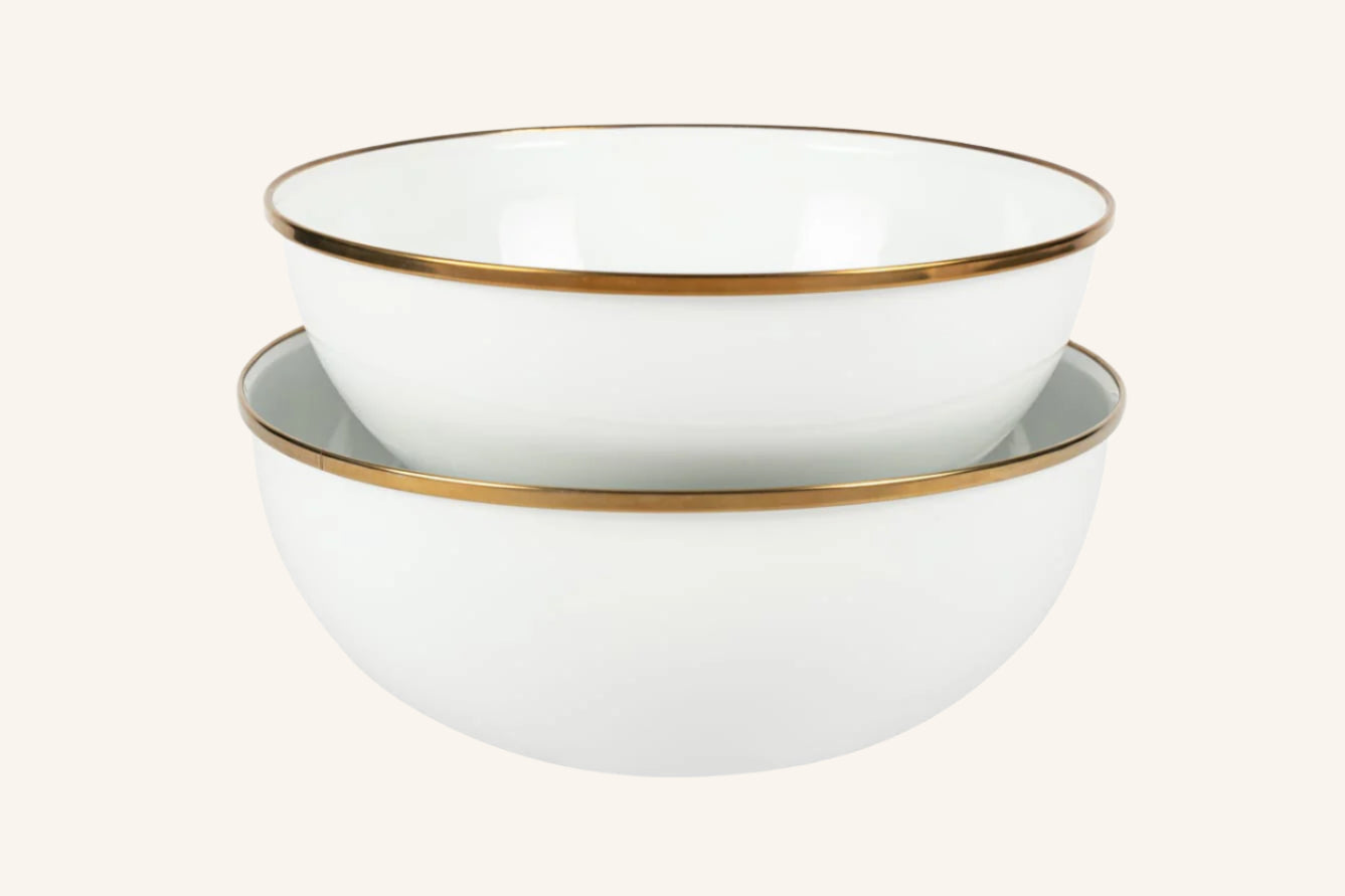 מארז 2 קערות אמייל