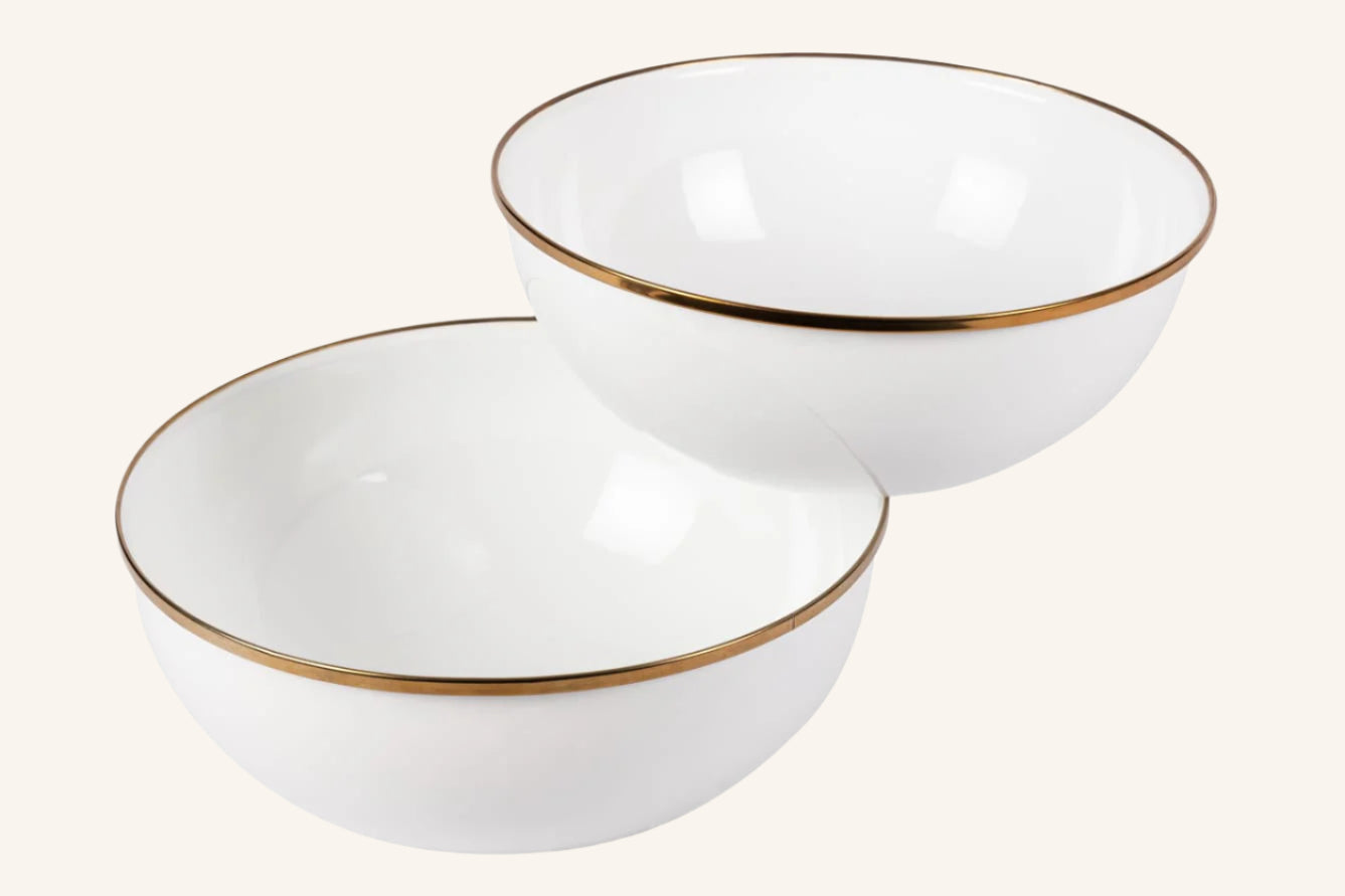 מארז 2 קערות אמייל