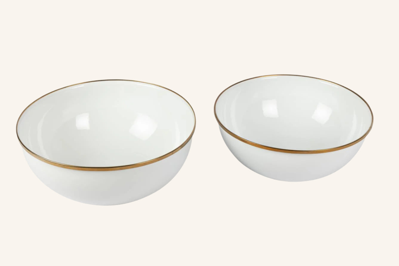 מארז 2 קערות אמייל