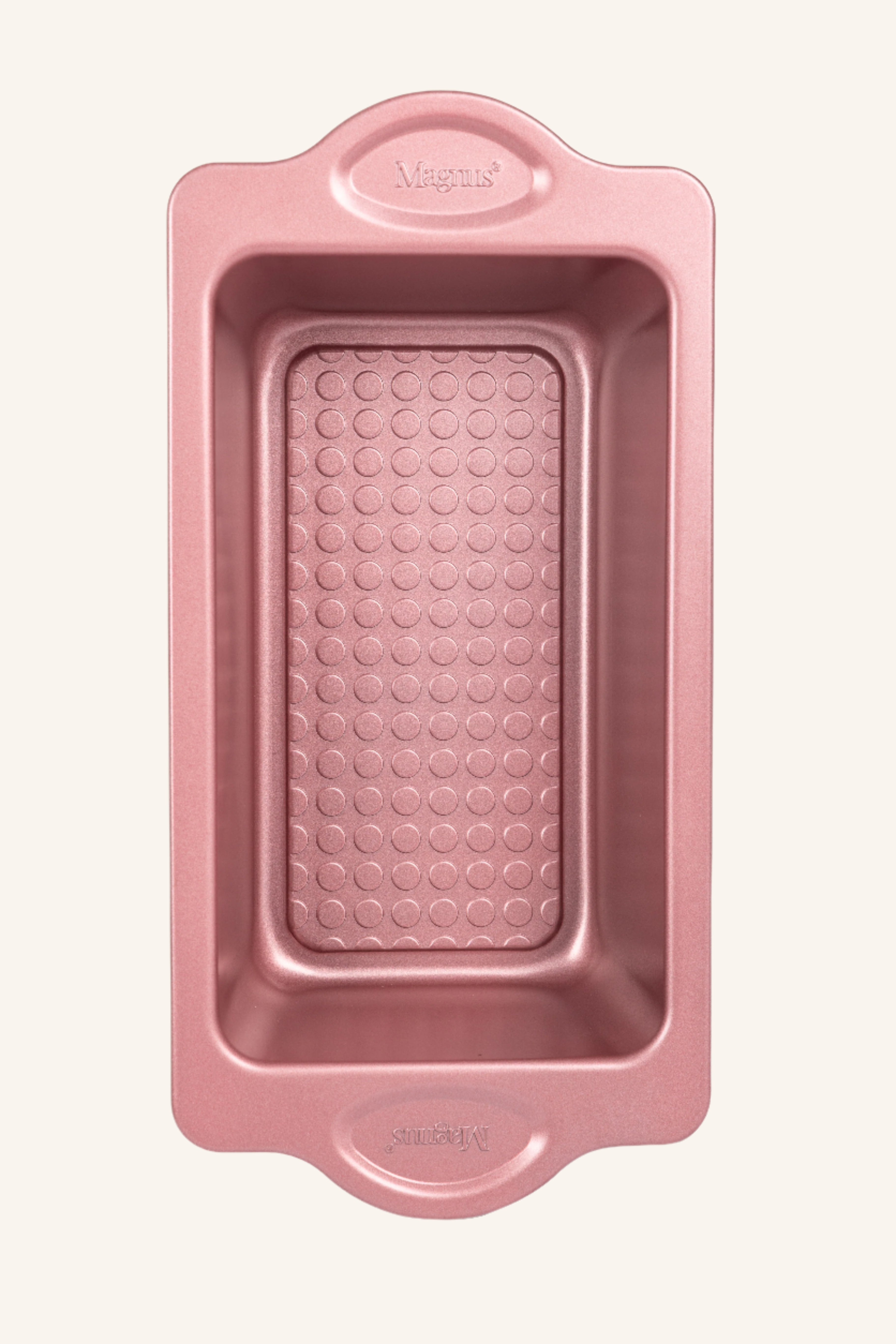 תבנית אינגליש קייק מלבנית דגם Bubbles Pink