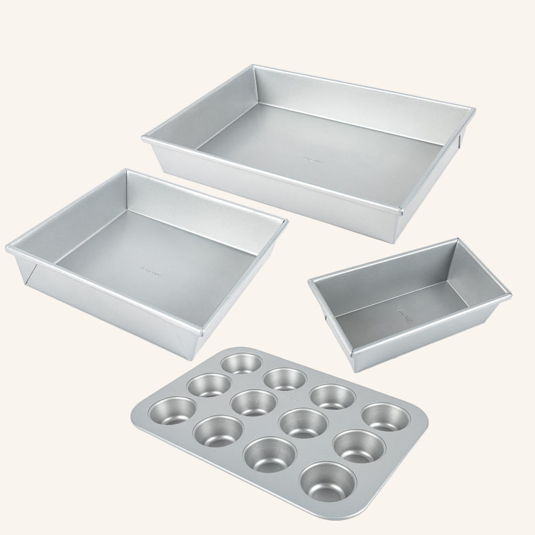 מארז 4 תבניות דגם SILVER