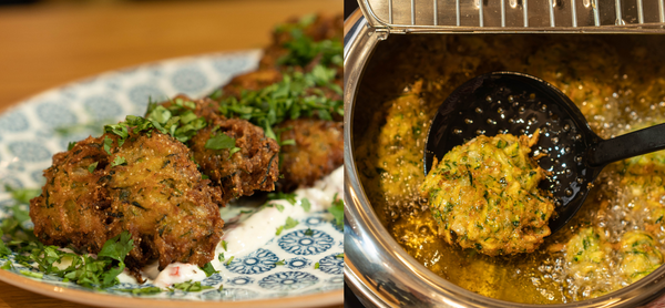 לביבות זוקיני וגבינה