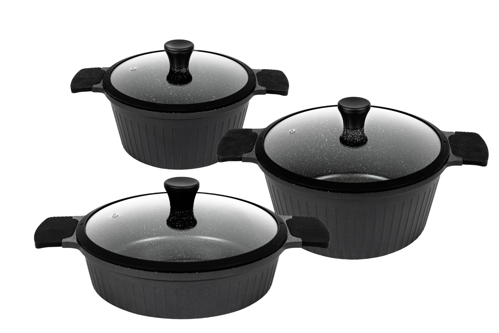 מארז 3 סירים דגם EVEREST