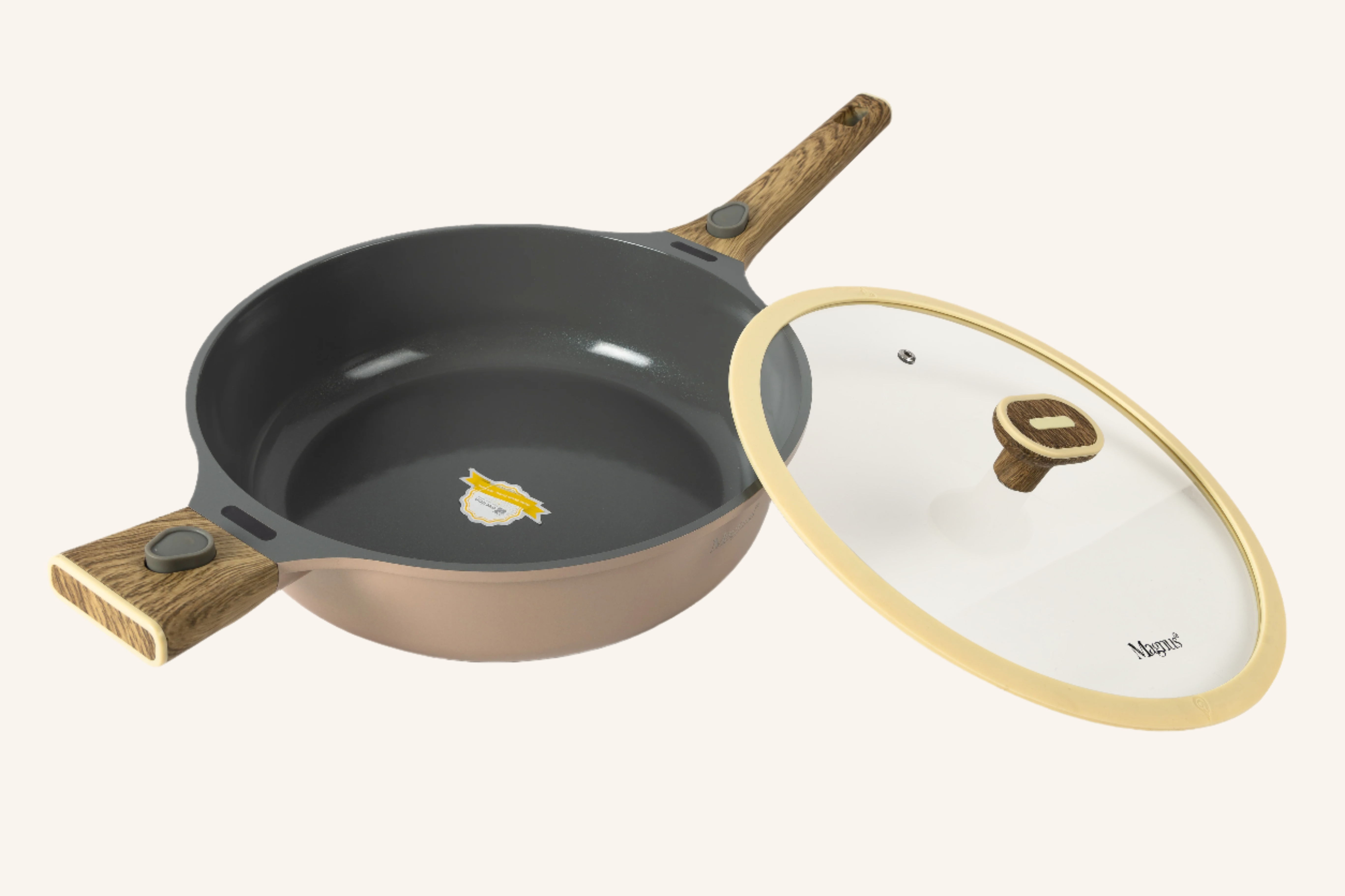 סיר סוטאג' 28 ס"מ דגם שמפניה ידיות נשלפות