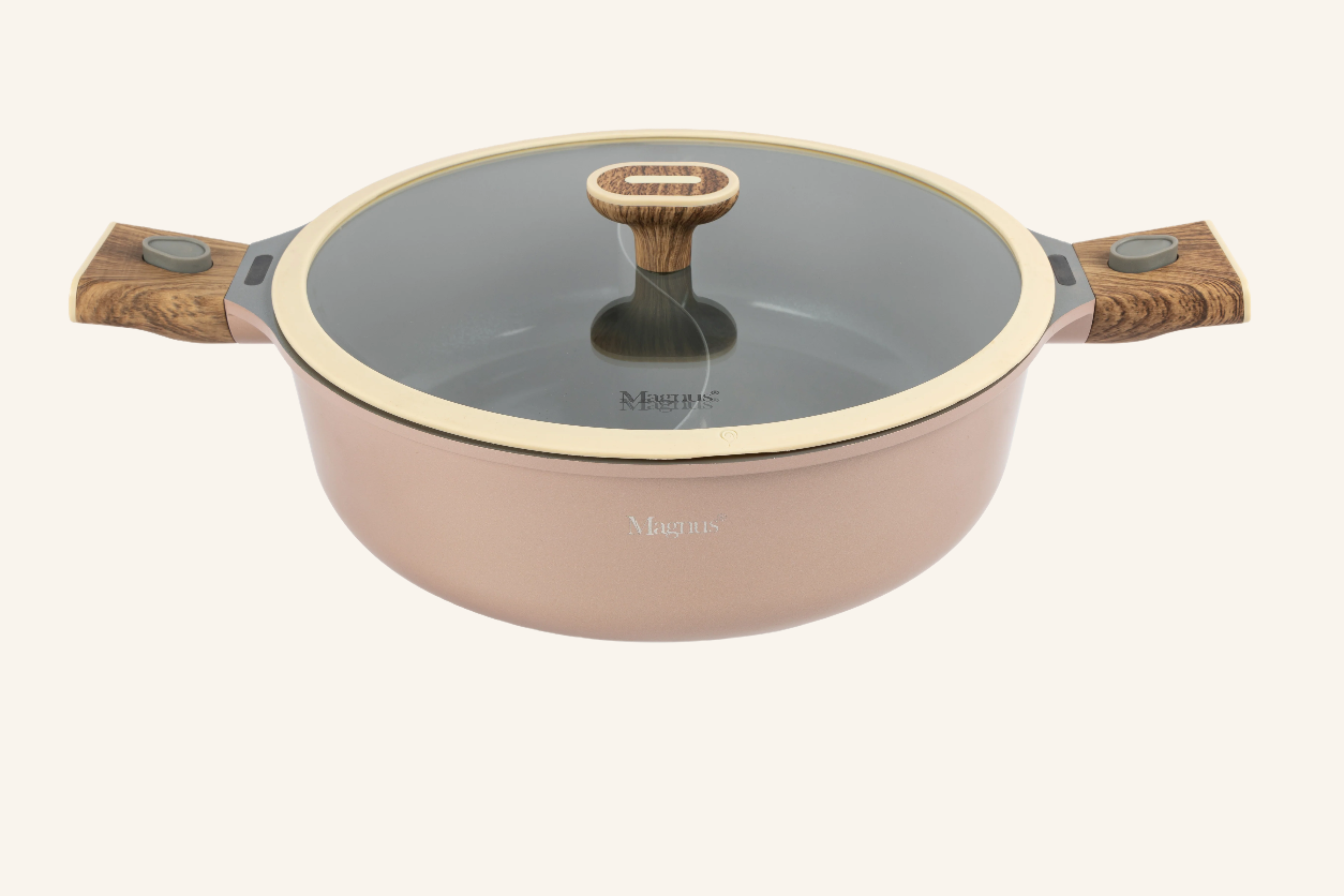 סיר מחולק דגם שמפניה ידיות נשלפות