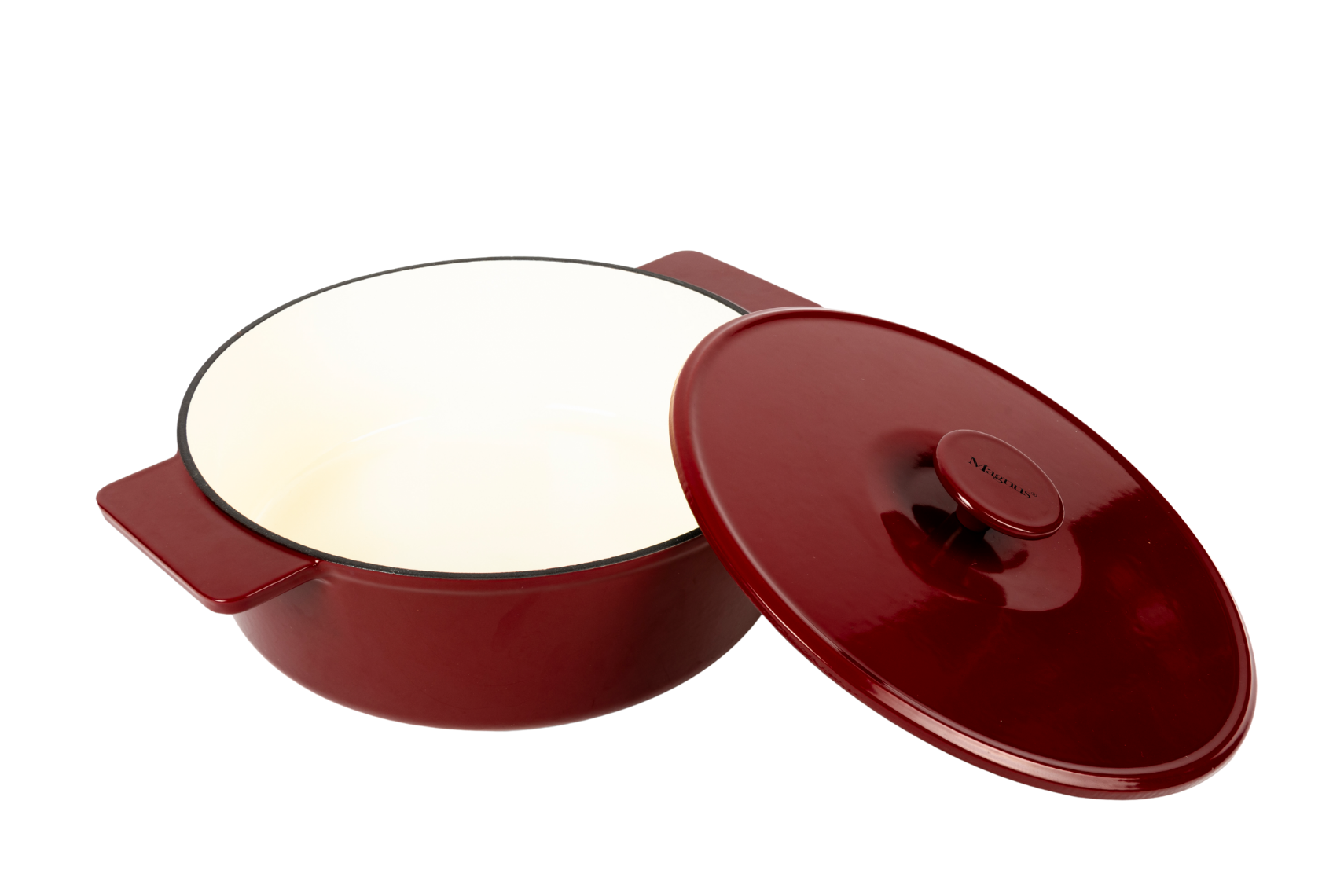 סיר יציקת ברזל סוטאז' גבוה דגם BURGUNDY