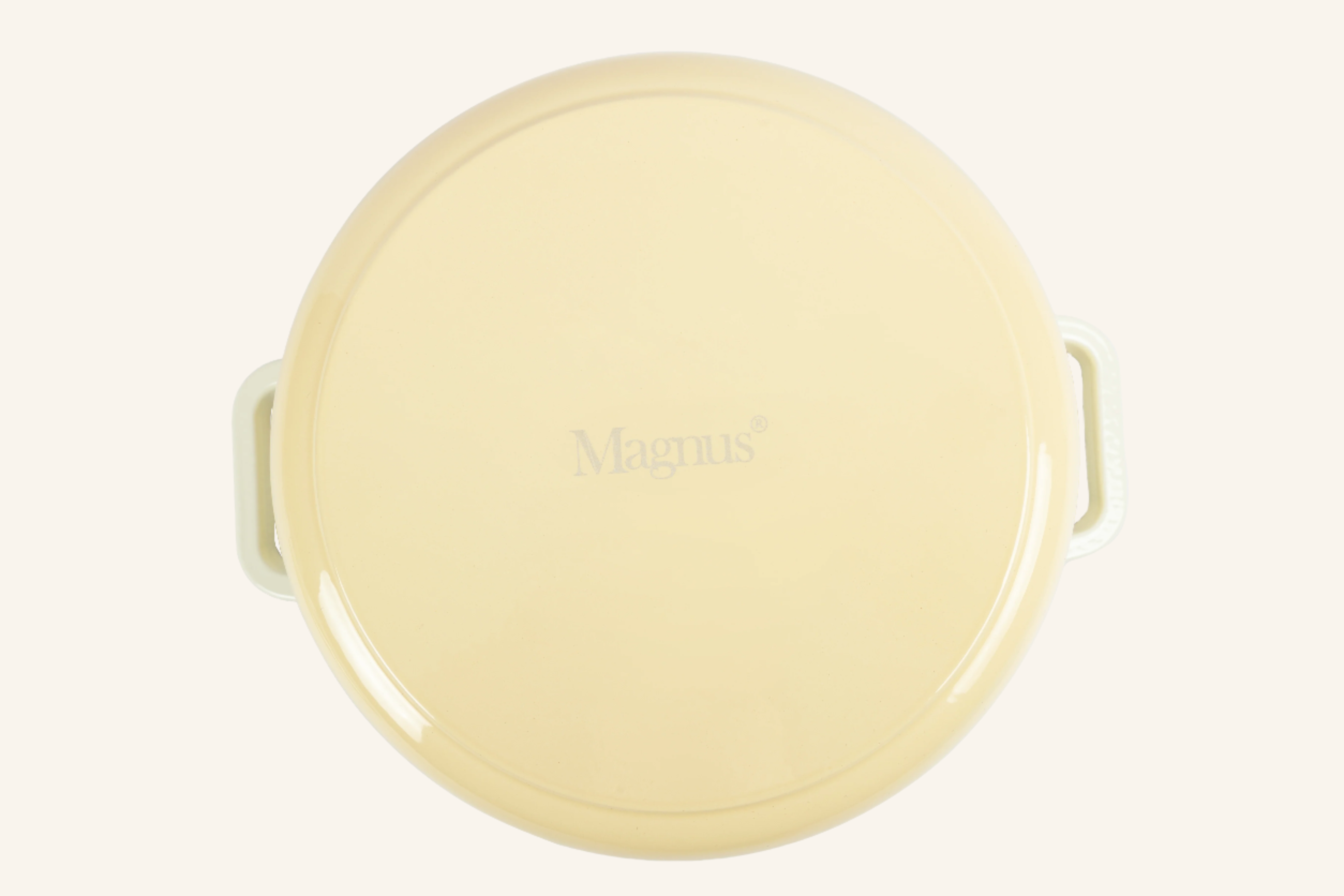 סיר יציקת ברזל עגול CREAM