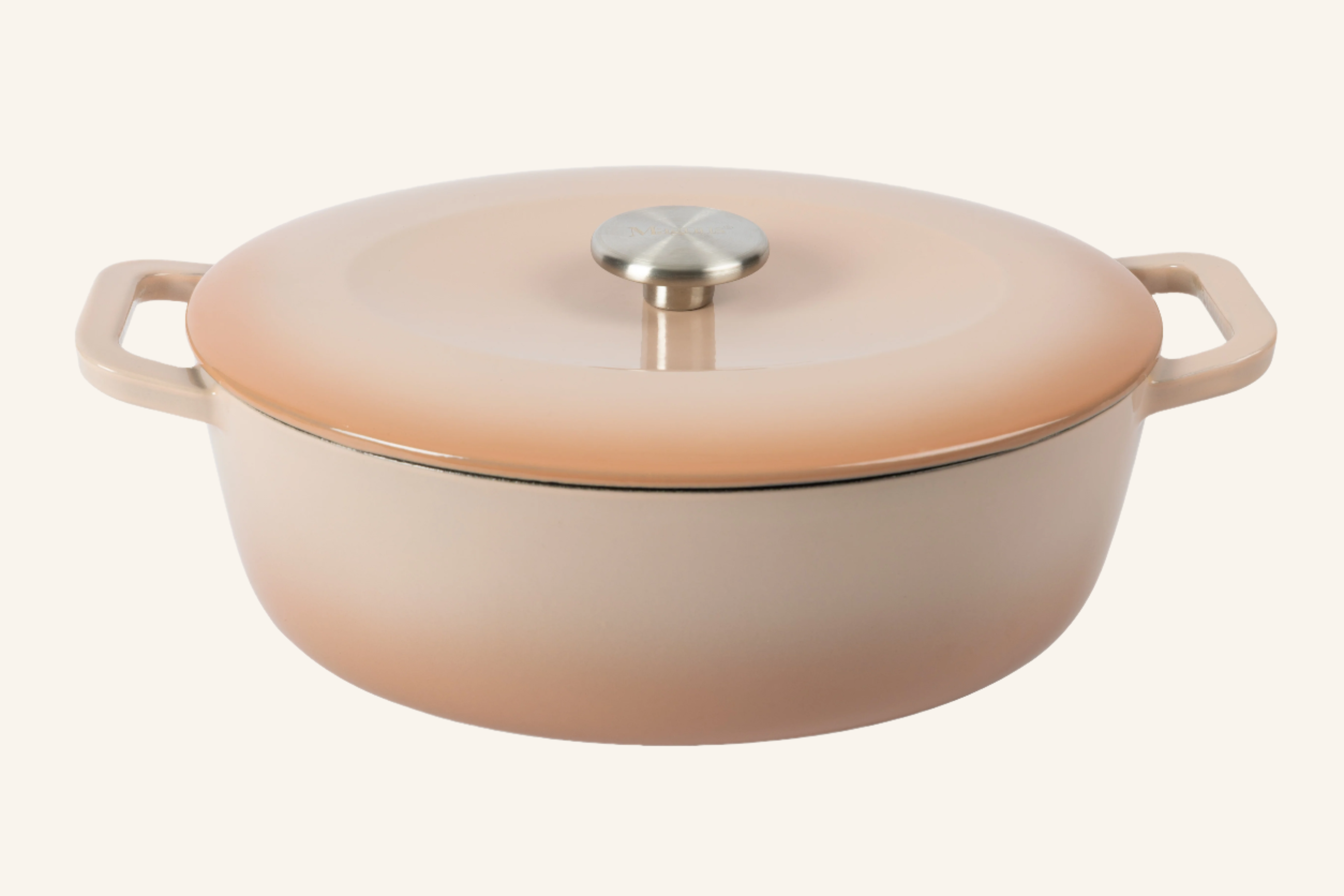 סיר יציקת ברזל אובלי ROSE