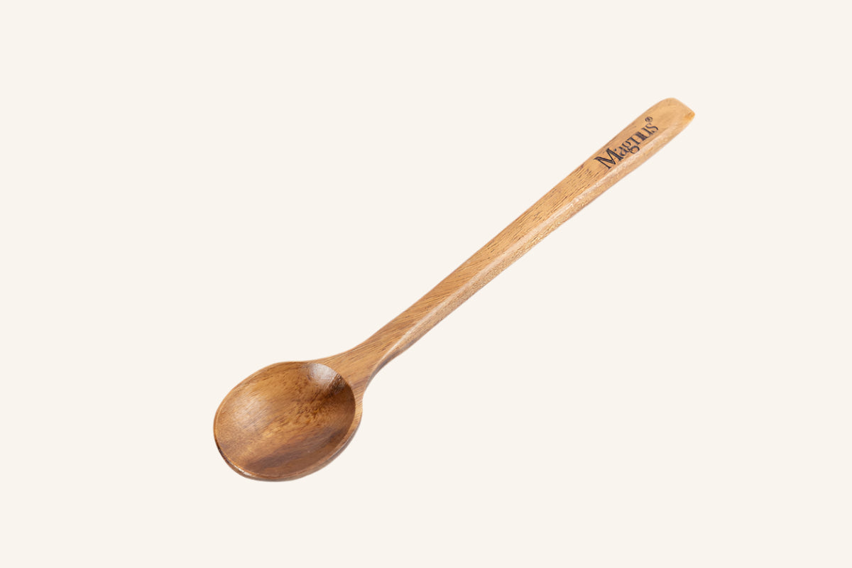 סט 6 כפיות עץ