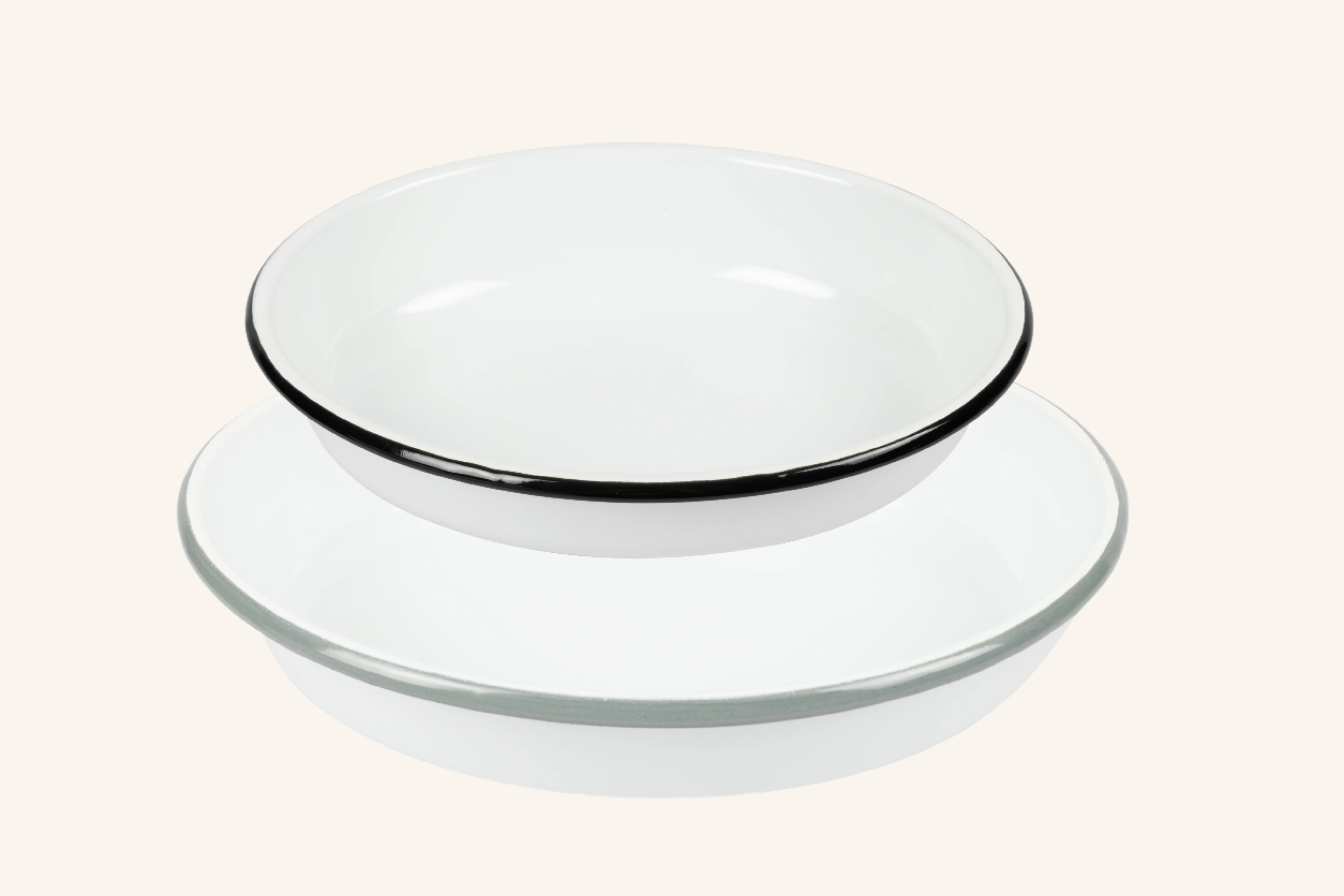 מארז 2 תבניות אמייל אובליות